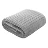 Koc EUROFIRANY D91 Cindy 2 200 x 220 cm Popielaty
