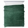Koc EUROFIRANY D91 Cindy 2 200 x 220 cm Ciemnozielony Informacje dodatkowe Gramatura: 250 g/m2