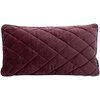 Poszewka EUROFIRANY Velvet 29 30 x 50 cm Bordowy