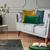 Poszewka EUROFIRANY Velvet 29 30 x 50 cm Bordowy Informacje dodatkowe Elegancka wypustka