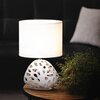 Lampa stołowa Dakota 387061 Biały Materiał Glinka ceramiczna