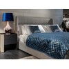 Narzuta EUROFIRANY Agata 1 170 x 210 cm Granatowo-złoty Informacje dodatkowe Gramatura: 210 (wierzch) + 120 (wypełnienie) + 75 (spód) g/m2