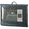 Narzuta EUROFIRANY Agata 1 170 x 210 cm Granatowo-złoty Wzór Geometryczny