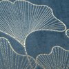 Koc EUROFIRANY Ginko 367385 150 x 200 cm Niebieski Materiał Poliester