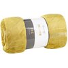 Koc EUROFIRANY Ginko4 150 x 200 cm Złoty Informacje dodatkowe Gramatura: 250 g/m2