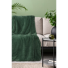 Koc EUROFIRANY Tiffany 150 x 200 cm Ciemnozielony Dla dziecka Nie