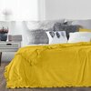 Koc EUROFIRANY Dolly 150 x 200 cm Musztardowy Informacje dodatkowe Gramatura: 250 g/m2