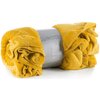 Koc EUROFIRANY Dolly 150 x 200 cm Musztardowy Rozmiar [cm] 150 x 200