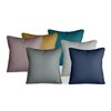 Poszewka EUROFIRANY Design 91 Boni 374541 40 x 40 cm Popielaty Rodzaj zapięcia Zamek