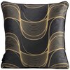 Poszewka EUROFIRANY Pola 385852 40 x 40 cm Czarny