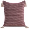 Poszewka EUROFIRANY Boho 6 45 x 45 cm Bordowy