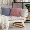 Poszewka EUROFIRANY Boho 6 45 x 45 cm Bordowy Liczba elementów w zestawie 1