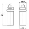 Wkład filtrujący KFA ARMATURA Profine Lilac Small 824-514-86 Rodzaj produktu Wkład filtrujący