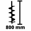 Wiertnica glebowa EINHELL GP-EA 18/150 Li BL-Solo 3437000 Ograniczenie głębokości Nie