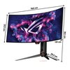 Monitor ASUS ROG Swift PG34WCDM 33.94" OLED 3440x1440 240Hz 0.03 ms [GTG] Curved Przeznaczenie Dla gracza