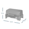 Grill gazowy CAMPINGAZ Tour and Grill 2.4 kW 47 x 25.5 cm Materiał wykonania rusztu Stal emaliowana