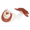Smoczek NUK For Nature 0-6 m Czerwony (2 sztuki)
