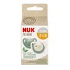 Smoczek NUK For Nature 0-6 m Zielony (2 sztuki) Rodzaj Uspokajający