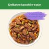 Karma dla kota CAT CHOW Sterilised z jagnięciną i zieloną fasolką w sosie 85 g Etap życia Dorosły