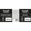 Worki na śmieci PACLAN Multitop Expert 60L (100 sztuk) Niebieski Kolor Niebieski