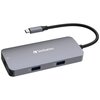 Hub VERBATIM 32150 USB Typu C Typ Pasywny