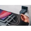Ładowarka sieciowa VERBATIM GNC-240 GaN 240W  + Adapter EU/UK/US Szary Rodzaj złącza USB - 1 szt.