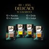 Karma dla kota SHEBA Delicacy Drobiowe Smaki (40 x 85 g) Cechy Dodatkowa porcja wody