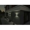 Oprawa elewacyjna KANLUX Biso LED EL 8W Grafitowy Rodzaj gwintu Zintegrowany LED