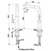 Bateria KFA ARMATURA Mungo 6733-913-00 z filtrem Chrom Rodzaj baterii Jednodźwigniowa