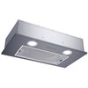 Okap CANDY CBG52SX Srebrny 168m3/h 62dB klasa C Głębokość [cm] 28