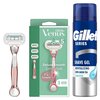 Golarki GILLETTE Venus Deluxe Smooth Sensitive + 3 Ostrza + Żel do golenia GILLETTE Z zieloną herbatą 200 ml