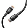 Kabel USB-C - USB-C TECH-PROTECT UltraBoost EVO PD100W/5A 3 m Czarny Długość [m] 3