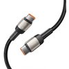 Kabel USB-C - USB-C TECH-PROTECT UltraBoost EVO PD100W/5A 2 m Czarno-beżowy Długość [m] 2