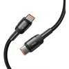 Kabel USB-C - USB-C TECH-PROTECT UltraBoost EVO PD100W/5A 0.5 m Czarny Rodzaj Kabel