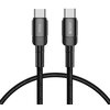 Kabel USB-C - USB-C TECH-PROTECT UltraBoost EVO PD100W/5A 0.25 m Czarny