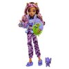 Lalka MONSTER HIGH Piżama Party Clawdeen Wolf HKY67 Seria Monster High