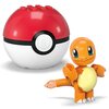 Klocki plastikowe MEGA Pokémon Charmander i Pikachu HXP13 Materiał Tworzywo sztuczne