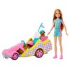 Lalka Barbie Stacie Gokart Pojazd filmowy HRM08 Seria Stacie