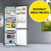 Lodówka SAMSUNG RB34C675EBN AI No Frost 185.3cm Czarna połysk Bezszronowa (No Frost) Pełny No Frost