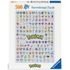 Puzzle RAVENSBURGER Pokémon Postacie 12000511 (500 elementów)