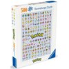 Puzzle RAVENSBURGER Pokémon Postacie 12000511 (500 elementów) Rodzaj Tradycyjne