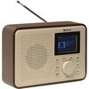 Radio DENVER DAB-60 Przenośne Brązowy Zakresy fal radiowych DAB+
