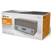 Radio DENVER DAB-36 Przenośne Brązowo-biały Radio Cyfrowe DAB+