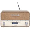 Radio DENVER DAB-36 Przenośne Brązowo-biały