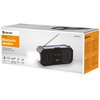 Głośnik mobilny DENVER BTG-158 Radio FM Czarny Odporność na zachlapanie Nie