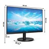 Monitor PHILIPS 241V8LAB 23.8" 1920x1080px 100Hz 1 ms [MPRT] Ekran 23.8", 1920 x 1080px, VA