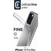 Etui CELLULARLINE Fine do Apple iPhone 15 Pro Max Przezroczysty Kompatybilność Apple iPhone 15 Pro Max
