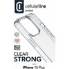Etui CELLULARLINE Clear Strong do Apple iPhone 15 Plus Przezroczysty Model telefonu iPhone 15 Plus