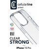 Etui CELLULARLINE Clear Strong do Apple iPhone 15 Pro Przezroczysty Model telefonu iPhone 15 Pro