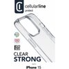 Etui CELLULARLINE Clear Strong do Apple iPhone 15 Przezroczysty Model telefonu iPhone 15